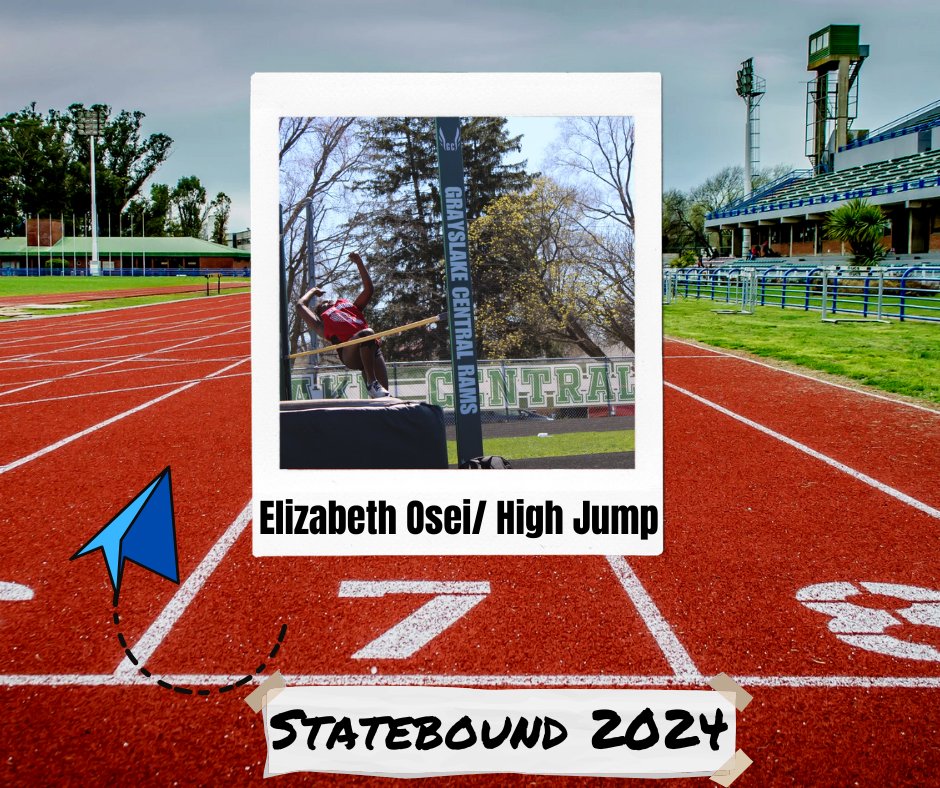 SDBookWizard's tweet image. Congratulations to Elizabeth, our IESA State qualifier!!! #livethecode #trackandfield #highjump