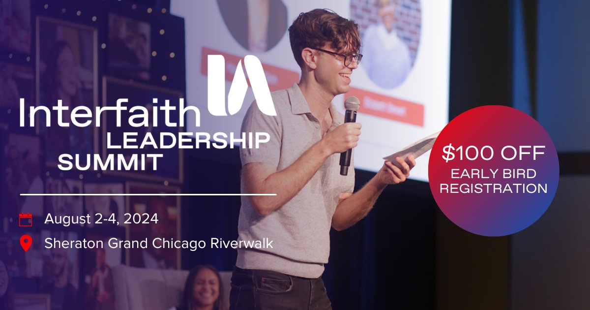 2024 Interfaith Leadership Summit registration is now open! This is your chance to connect with student leaders from across the nation. Secure your place at this year's most awaited event. Register now: bit.ly/3vQlcBx