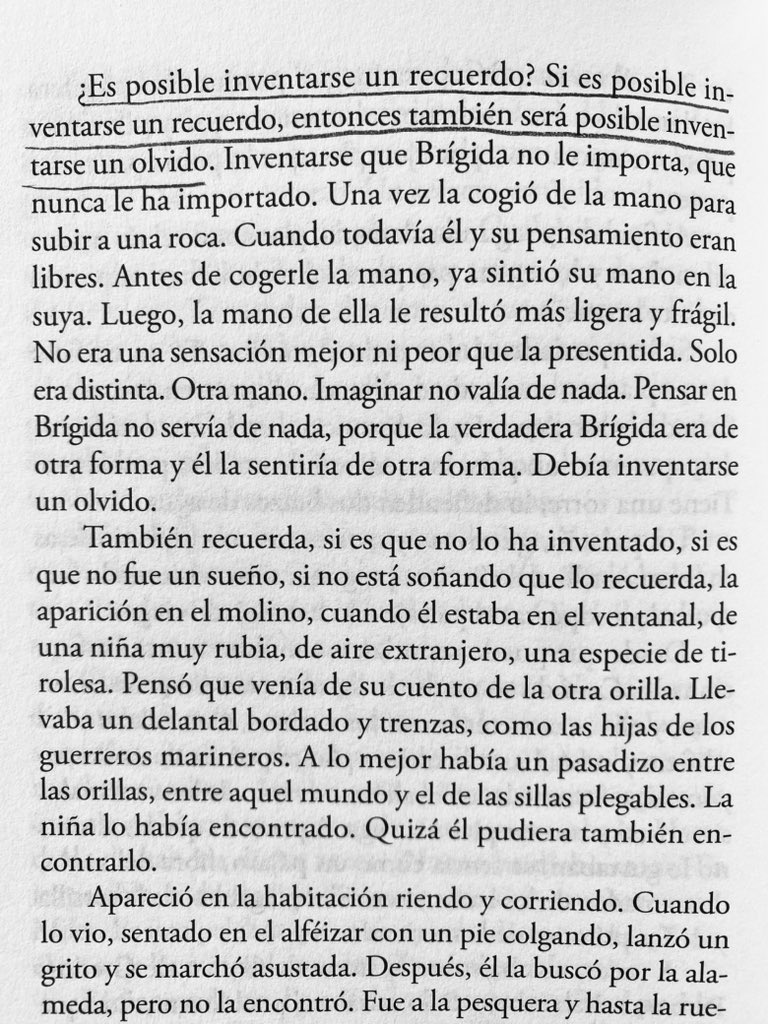 Inventarse un recuerdo. Y un olvido. 📕“Primer amor” 🖊️Alejandro Gándara