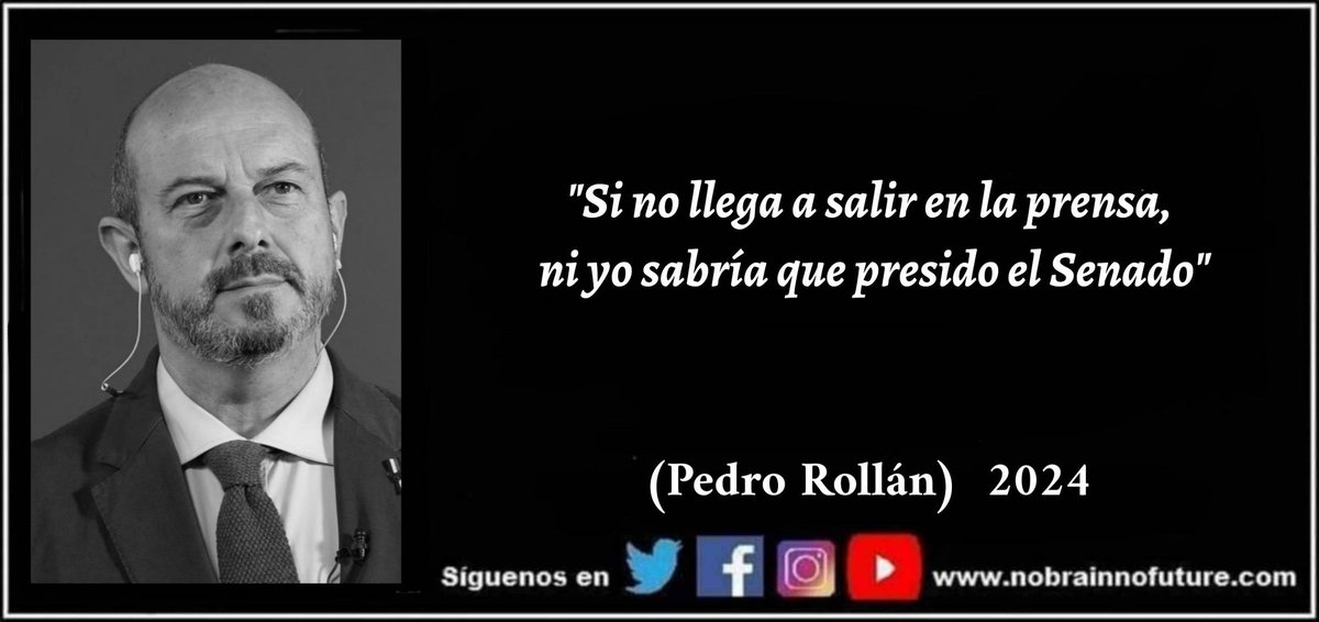 Pedro Rollán (2024): 'Si no llega a salir en la prensa, ni yo sabría que presido el Senado' #senado #españa #pedrorollan #leydeamnistia #Amnistía #cataluña #catalunya #puigdemont #proces