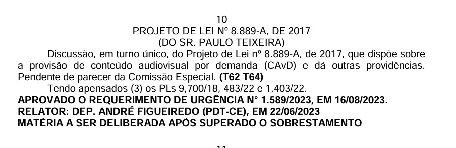 Passando agora pra avisar que o #PLDaGloboNao foi pautado para hoje! Cobrem os PARLAMENTARES