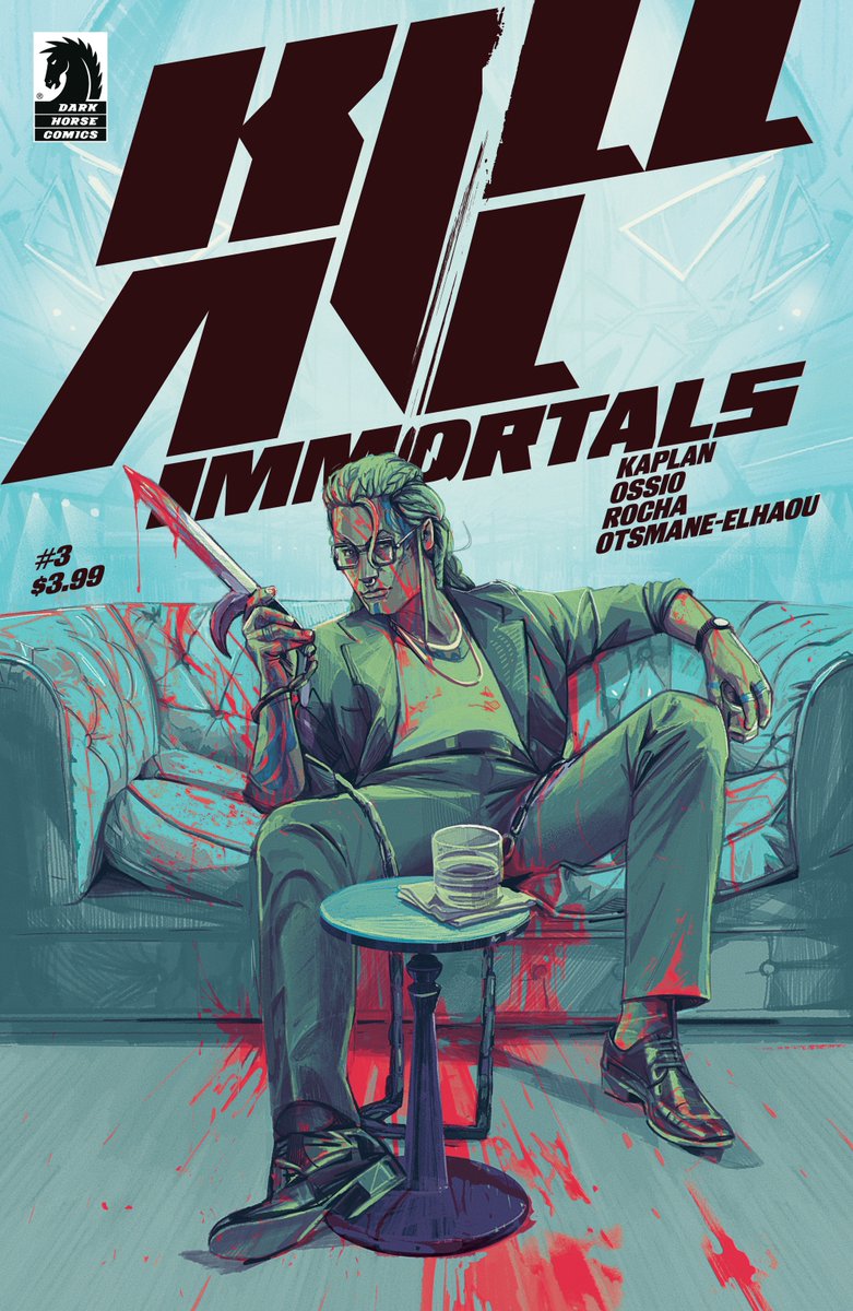 What VIP status really looks like.

I've been sharing @DarkHorseComics KILL ALL IMMORTALS with comics shops, press, pro friends and other immortals, so if you want to check out the first issue, raise a bloody dagger like so...