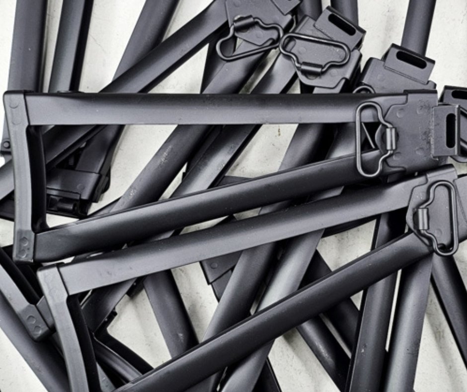 AtlanticFirearm's tweet image. Kalashnikov USA Triangle Stock for the KP-9 #kusa #kalashnikov #kp9 #atlanticfirearms #ak #stocks