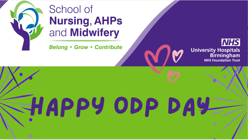 Happy National ODP Day to our wonderful ODPs @uhbtrust and thank you ODPs everywhere for the wonderful work you do ❤️ @UHBPreceptee @uhbeducation @RuthPearce18 #ODPDay