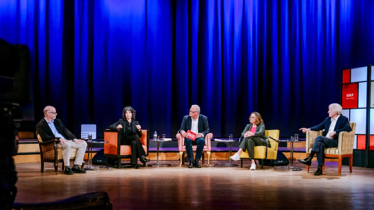 Kurzer Bericht vom ORF-Dialogforum mit Meredith Whittaker @mer__edith, Nadja Hahn @nadjasnews, Paul Nemitz @PaulNemitz und dem Kolumnisten. Seuchenkolumne 1280