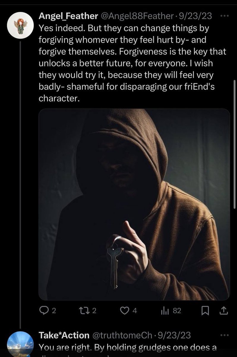 esmonkey_cat's tweet image. Posts That Have Not Aged Well (cont’d) from 2023

“Nobody look at the evidence coming out on X. And if you do look, then it’s photoshopped. Stay in our echo chamber. Focus.” 🙄😐
mUh #oVeRtheTaRgEt 
#Gatekeepers #WilliamAmickIII #EtheFriend #EyeTheSpy