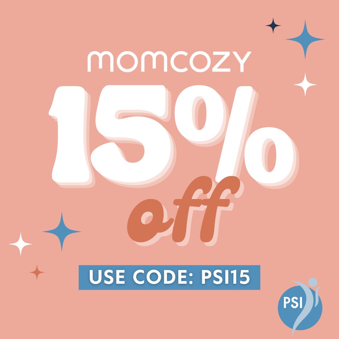 We want to wish you a Happy Maternal Mental Health Month with a special offer provided my PSI Corporate Member for May @Momcozy4u. Use discount code PSI15 on Momcozy.com now through May 31. This code cannot be used on any other discounts. #momcozy