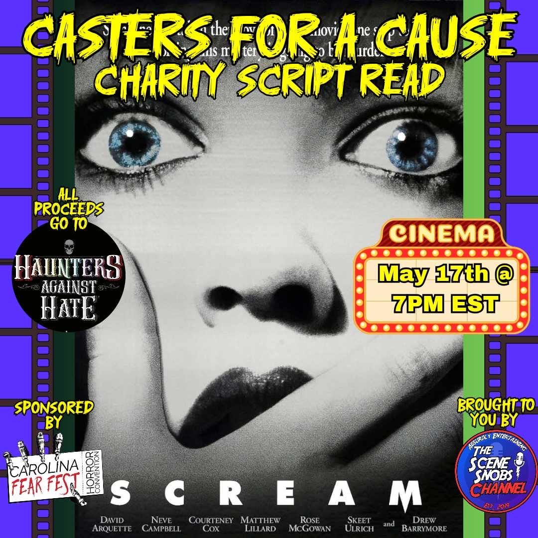 Make sure to join us Friday night, for another fun charity night! #scream script read! It’s going to be a blast with @thescenesnobs buff.ly/44H091c