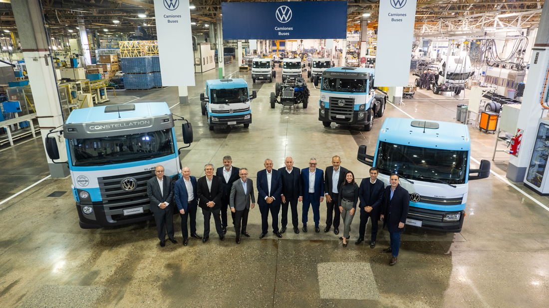 ⚠️ CAMIONES & BUSES ➡️ #AhoraEnArgentina 🇦🇷 Volkswagen Group Argentina celebra el inicio de producción en serie de VW Camiones y Buses en Córdoba. Los detalles y VIDEO, aquí👇 cadena3.com/noticia/indust… Seguí @Cadena3Motor Te lo cuenta🎙️📲🖥️ @Cadena3Com