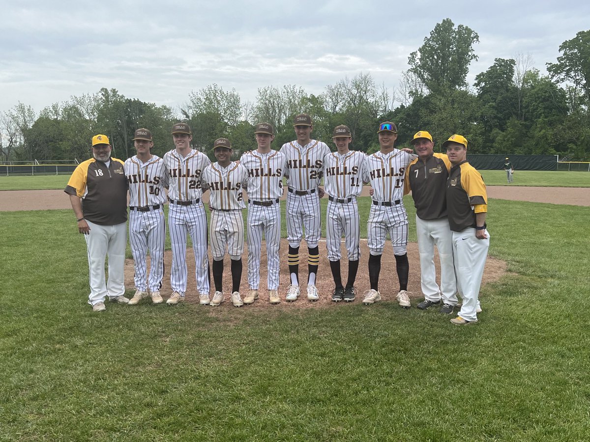 Congrats to our senior baseball players and good luck today against Montgomery. #WarriorPride
