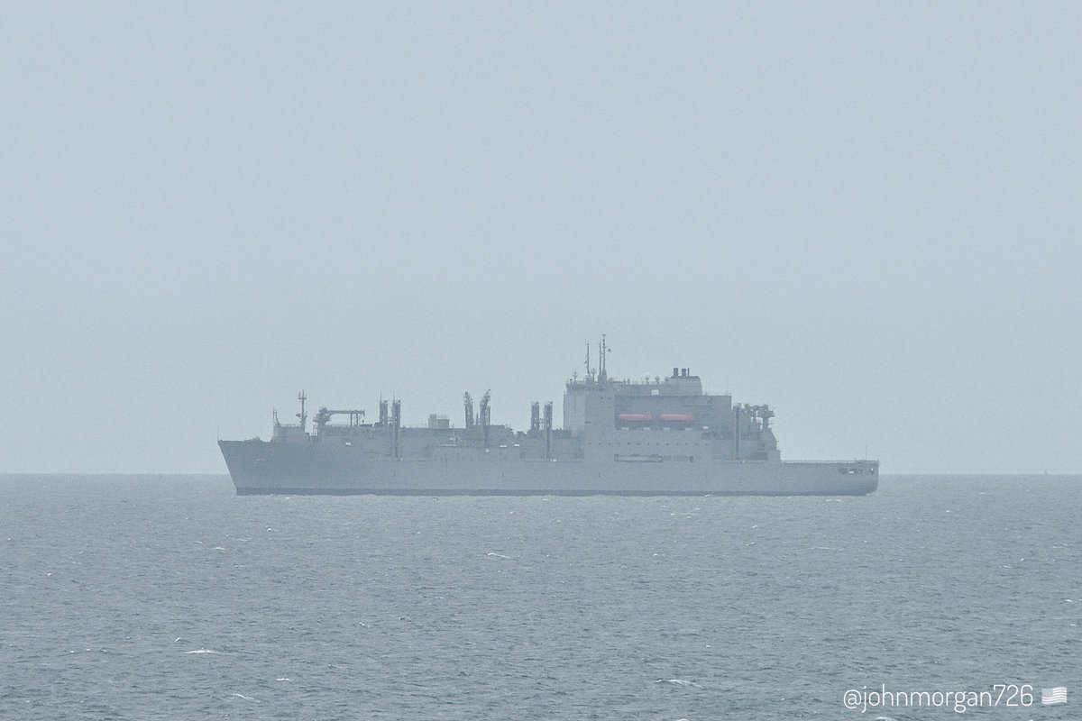 USNS Medgar Evers (T-AKE-13) Lewis and Clark-class dry cargo ship coming into Norfolk, Virginia - May 14, 2024 #usnsmedgarevers #take13 SRC: TW-@johnmorgan726