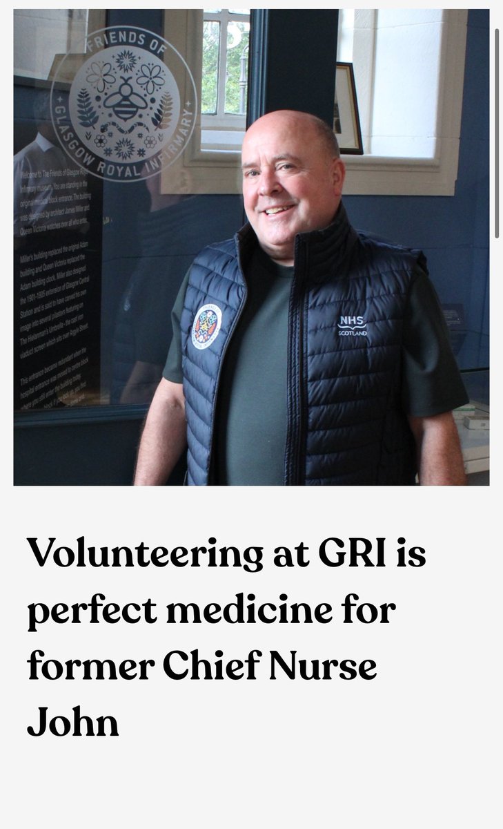 Read this fab interview with our Chair @johnstu79502885 🤩 Writing & photos by two of our media academy volunteers 😍 Julianne & Karen. If you want to get involved and volunteer with us then get in touch 🙏🥳 friendsofgri.org/news/volunteer…