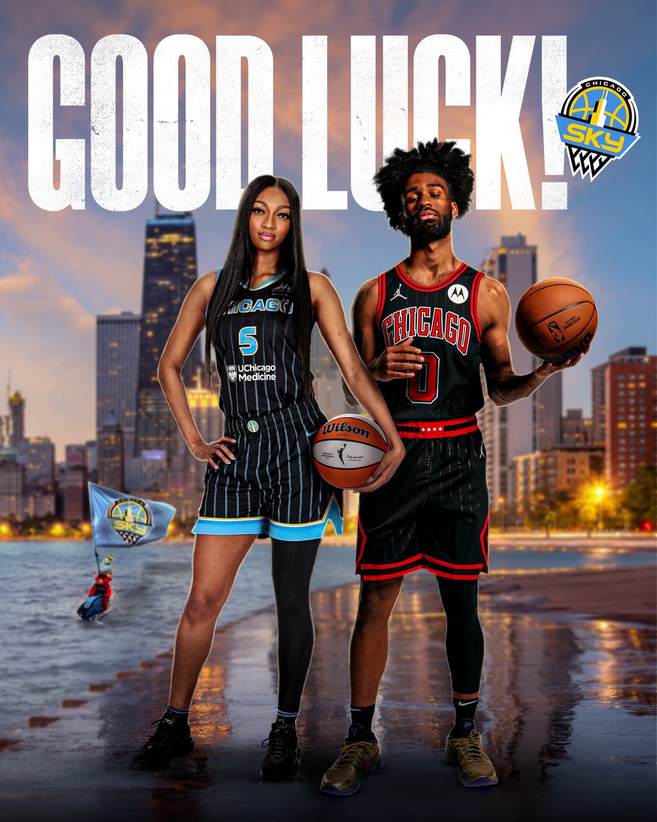 A new era begins tonight! 💙

Best of luck this season, @ChicagoSky!