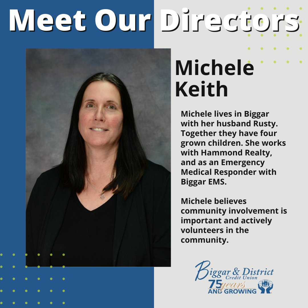 It's Michele's turn for an introduction, although many of you know her already. We are proud to have her on our board of directors.
