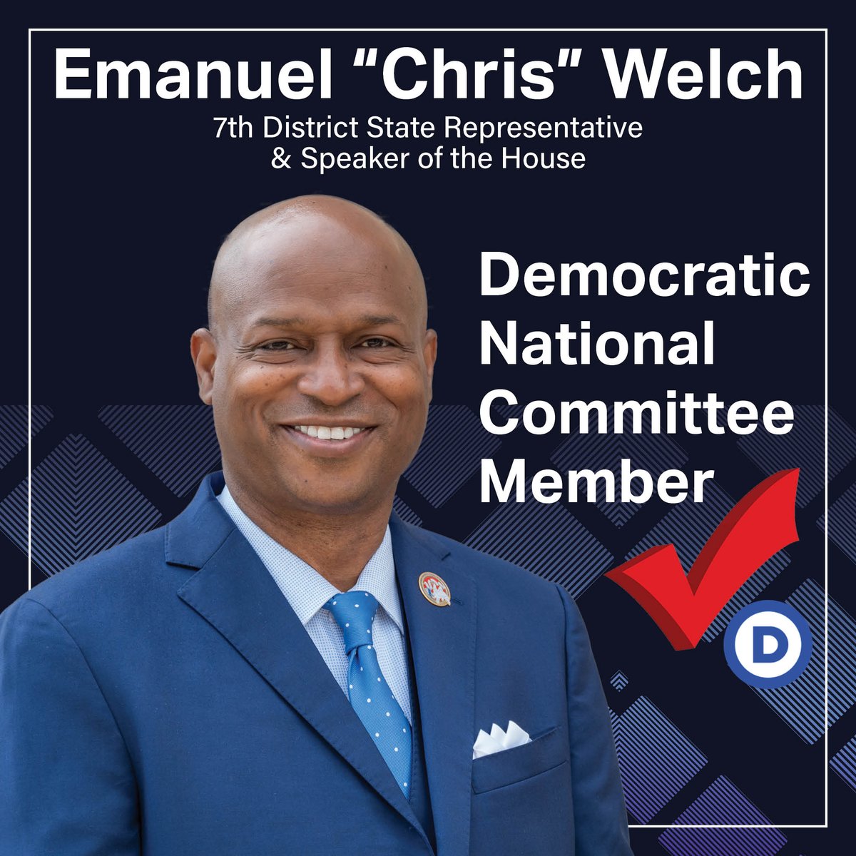 Last night, @illinoisdems elected me to serve as one of seven 'base' members on the Democratic National Committee. I am incredibly honored to serve our state alongside some of Illinois' top political leaders. @TheDemocrats #DNC