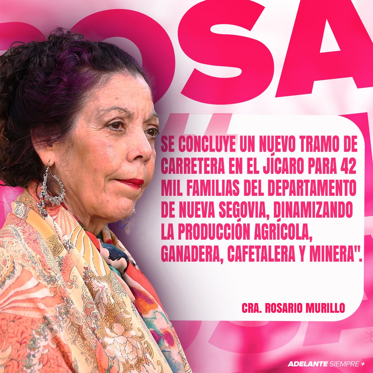 Compañera Vicepresidenta Rosario Murillo hoy 14 de #mayo2024 📷📷
#AdelanteSiempre
#SoberaníayDignidadNacional