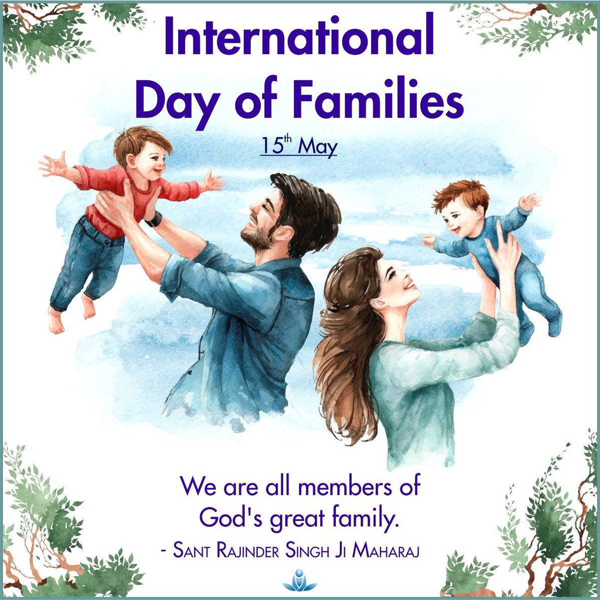 #InternationalDayOfFamilies #Family #SantRajinderSingh #MasterRajinder #SantRajinderSinghJiMaharaj #SKRM #SawanKirpalRuhaniMission