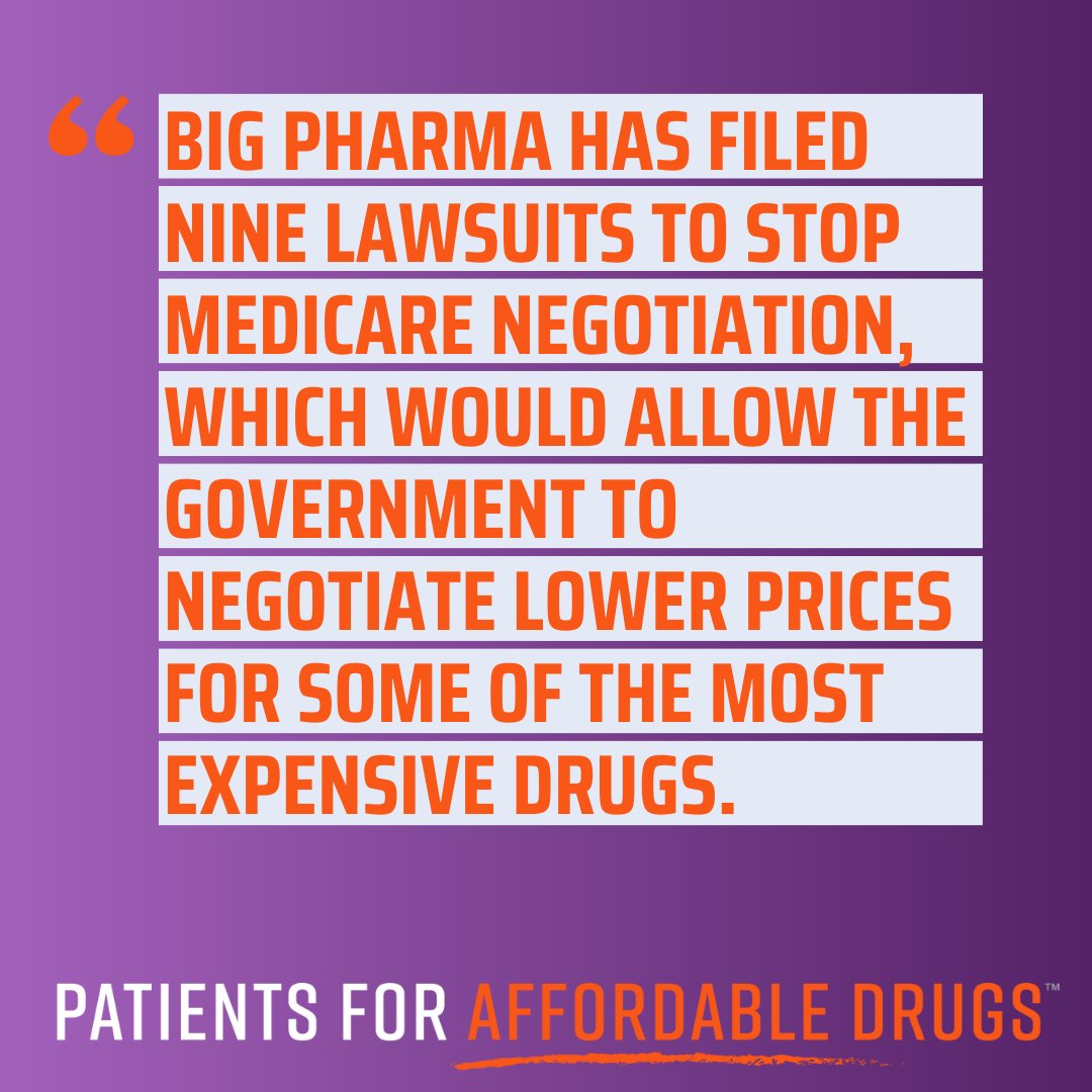 Medicare negotiation is a huge win for patients and taxpayers but Big Pharma is pushing back. Join us in fighting to protect patients at FightPharma.org.