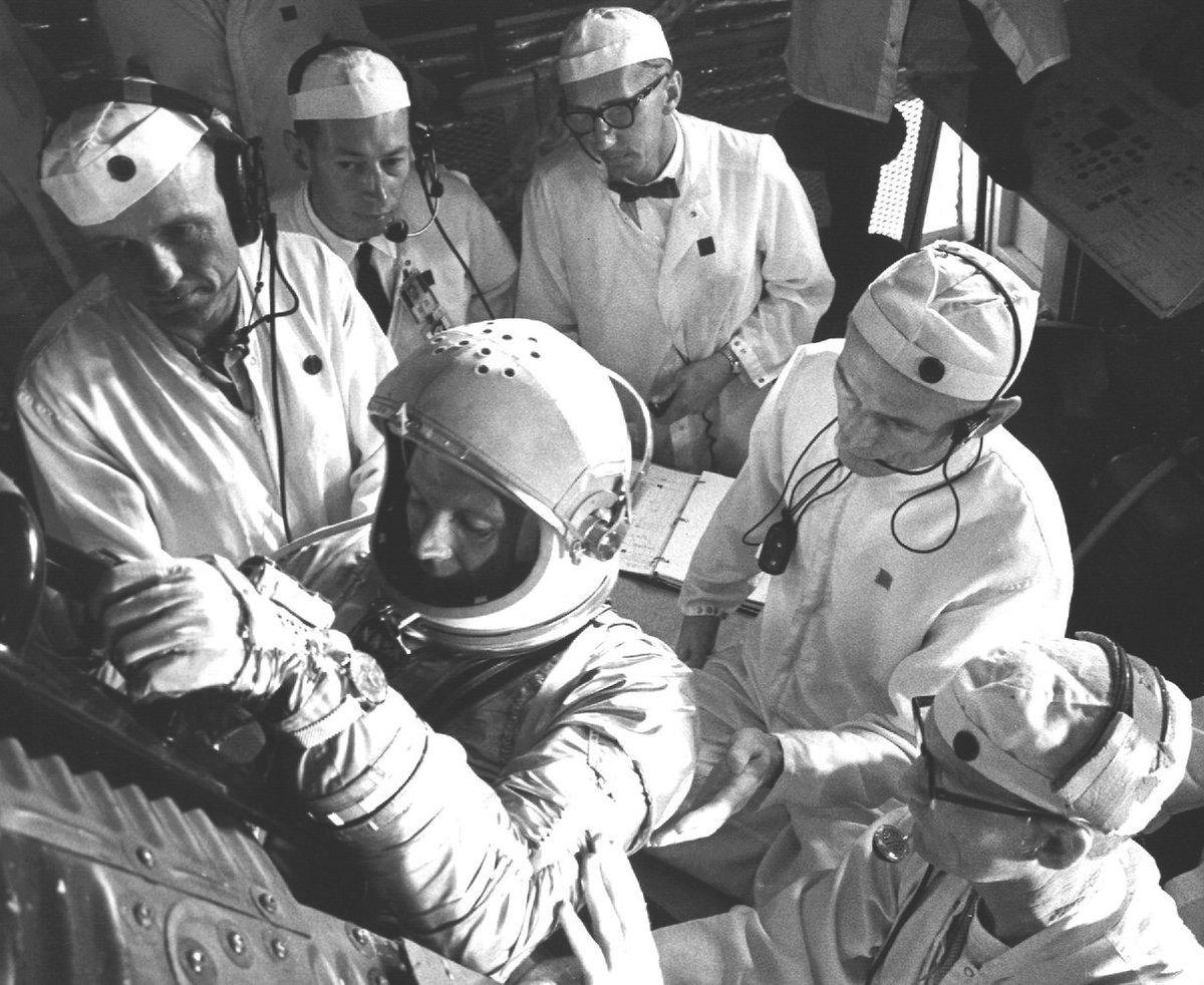 May 15, 1963 The final mission in the Mercury series - Gordon Cooper is launched aboard Faith 7 on the longest US space mission to that date. a 22-orbit, 34-hour spaceflight. contactlight.de