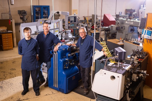 Did you know there is an Instrument Machine Shop at @UBuffalo that assists in #SUNYResearch? 💡 An in-house operation, staff help plan, design, fabricate, and repair precision devices to help faculty members' research visions come to life.

Check it out: buffalo.edu/ubnow/stories/…