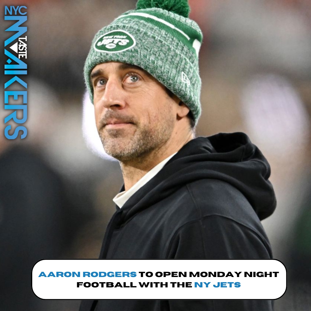 Aaron Rodgers to open Monday Night Football with the NY Jets.
View the link below to read more on this sports news article by Caitlyn Taylor!

nyctastemakers.com/aaron-rodgers-…
#NYCTastemakers #NYCTM #Sports #NewYorkJets #AaronRodgers #NFL