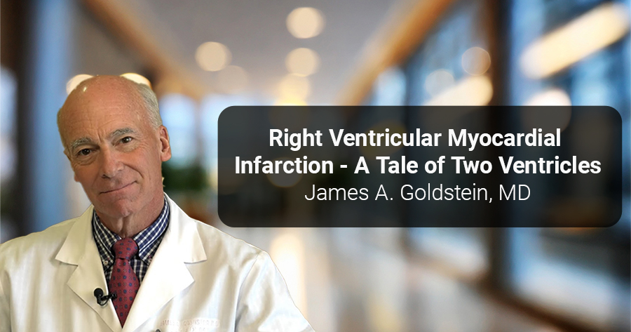 Join us at 7:30 AM ET Wednesday for cath conference. James A. Goldstein, MD, will discuss 'Right Ventricular Myocardial Infarction - A Tale of Two Ventricles.' Please email mwhc.cathconference@gmail.com if you need a registration link. #MI #interventionalcardiology #CRTonline
