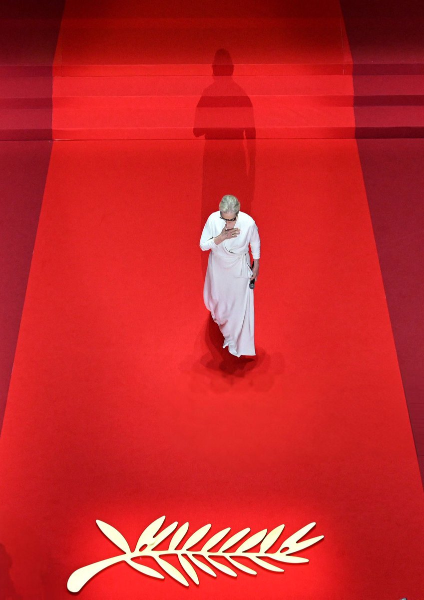 Qué belleza de fotografía de Meryl Streep en #Cannes