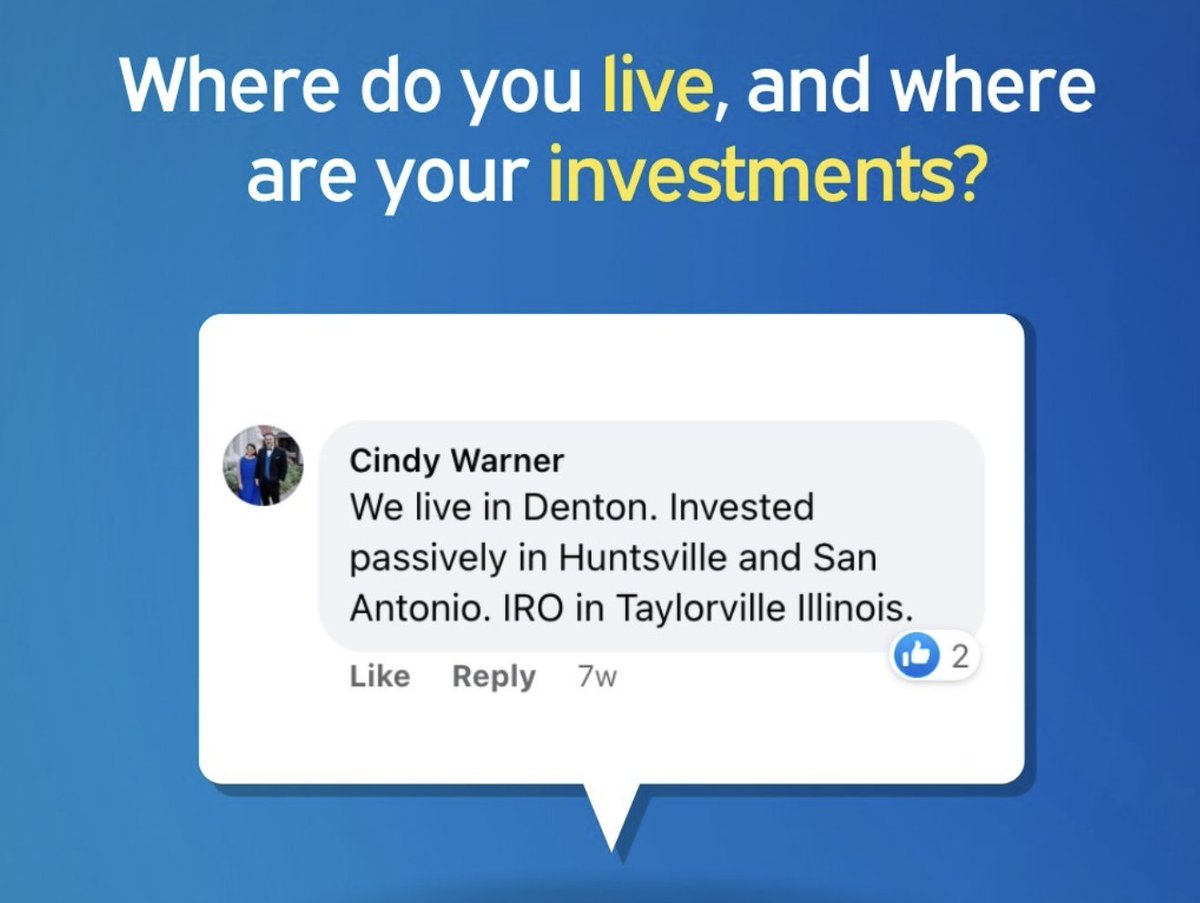 luinc: 'Live Where You Want, Invest Where You Want.' We asked: Where do you live, and Where are your Investments?

#livewhereyouwant #investanywhere #liveanywhere #lifestylesunlimited #realestateinvesting