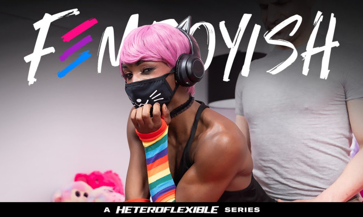 Heteroflexible Drops New 'Femboyish' Scene Starring Kai Taylor ow.ly/OHIB50RGjue @AdultTimeCom