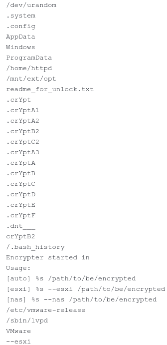 '277_esxi_nas_x86': 42bab7c1b66d03067c6187b589766302ef58298cfccbe5aab4a5ffd9bad0bd2c
Finally a Linux sample of ARCrypter ransomware...