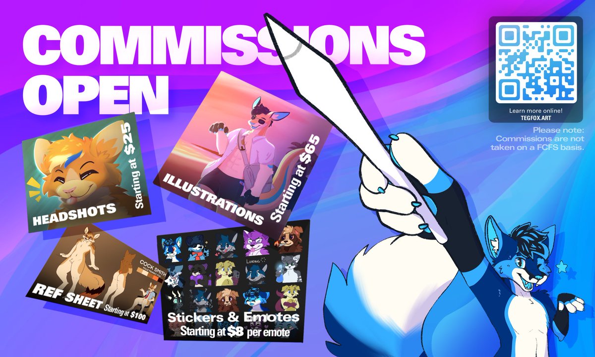 Hiiiii I’ve been planning on opening my commissions for a while but i’ve been holding bc FWA, but now that it’s over, COMMS OPEN ✨ To commission me, go to my website, open the commission form, and fill it out!! Details in thread! RTs comments appreciated!! 💙💙💙