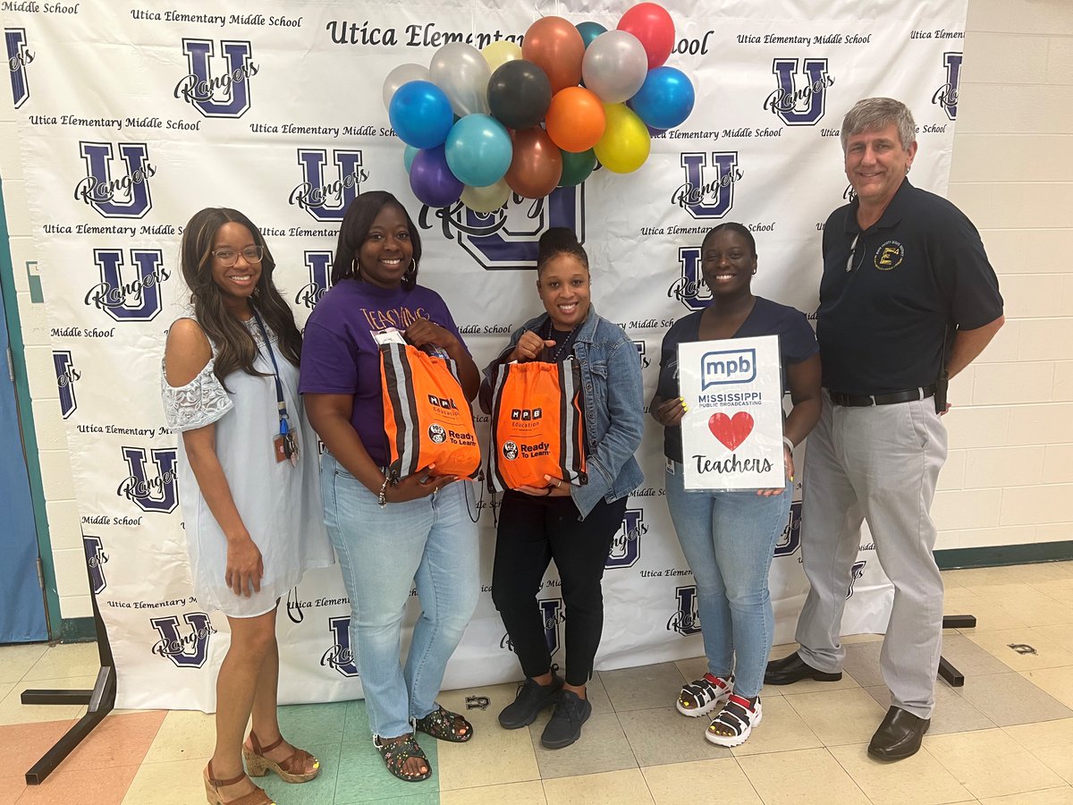 Last week, the MPB Learning team embarked on a journey to spread joy by delivering Teacher Appreciation gifts to multiple schools in Madison County, Rankin County, Copiah County, and Hinds County. It's clear: MPB cherishes our educators! ❤️