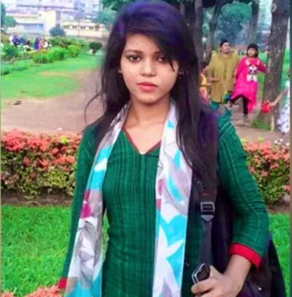 A Hindu girl sentenced to 5 years in prison for blasphemy! A Hindu student of Jagannath University Tithi Sarkar has been sentenced to 5 yrs in prison in Bangladesh because she allegedly wrote a status in Facebook about “the marriage of Muhammad with Aysha.”