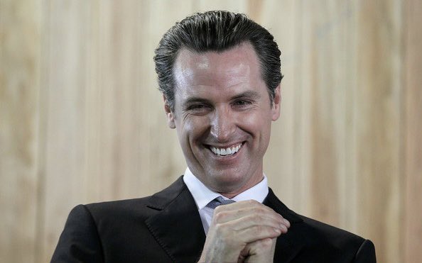 Raise your hand if you AGREE that Governor Gavin Newsom is a DISGRACE and should RESIGN immediately 🙋🏼‍♂️