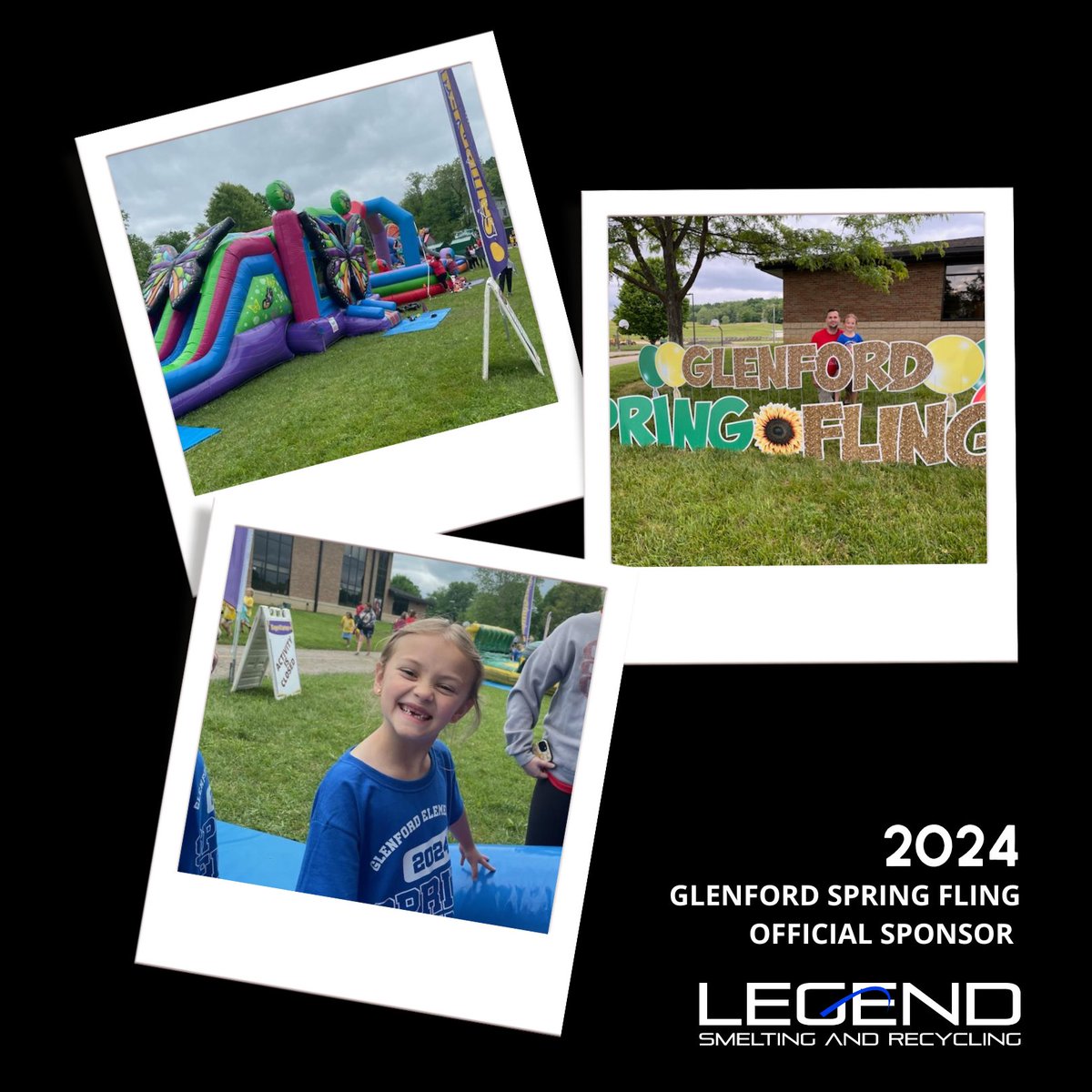 Proud Sponsors of the 2024 Glenford Elementary Spring Fling! 
At Legend Smelting and Recycling, our mission is global, but our passion is often a little closer to home. We're excited to support our community and the amazing events that bring us all together.