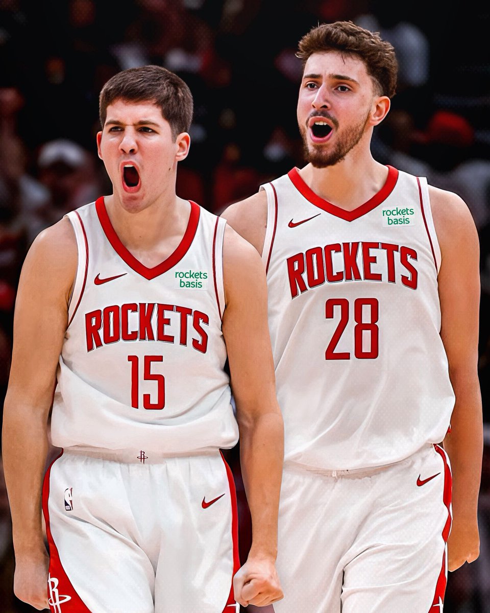 RocketsBasis's tweet photo. New duo in Houston? 👀 https://t.co/XykJkHPdPv