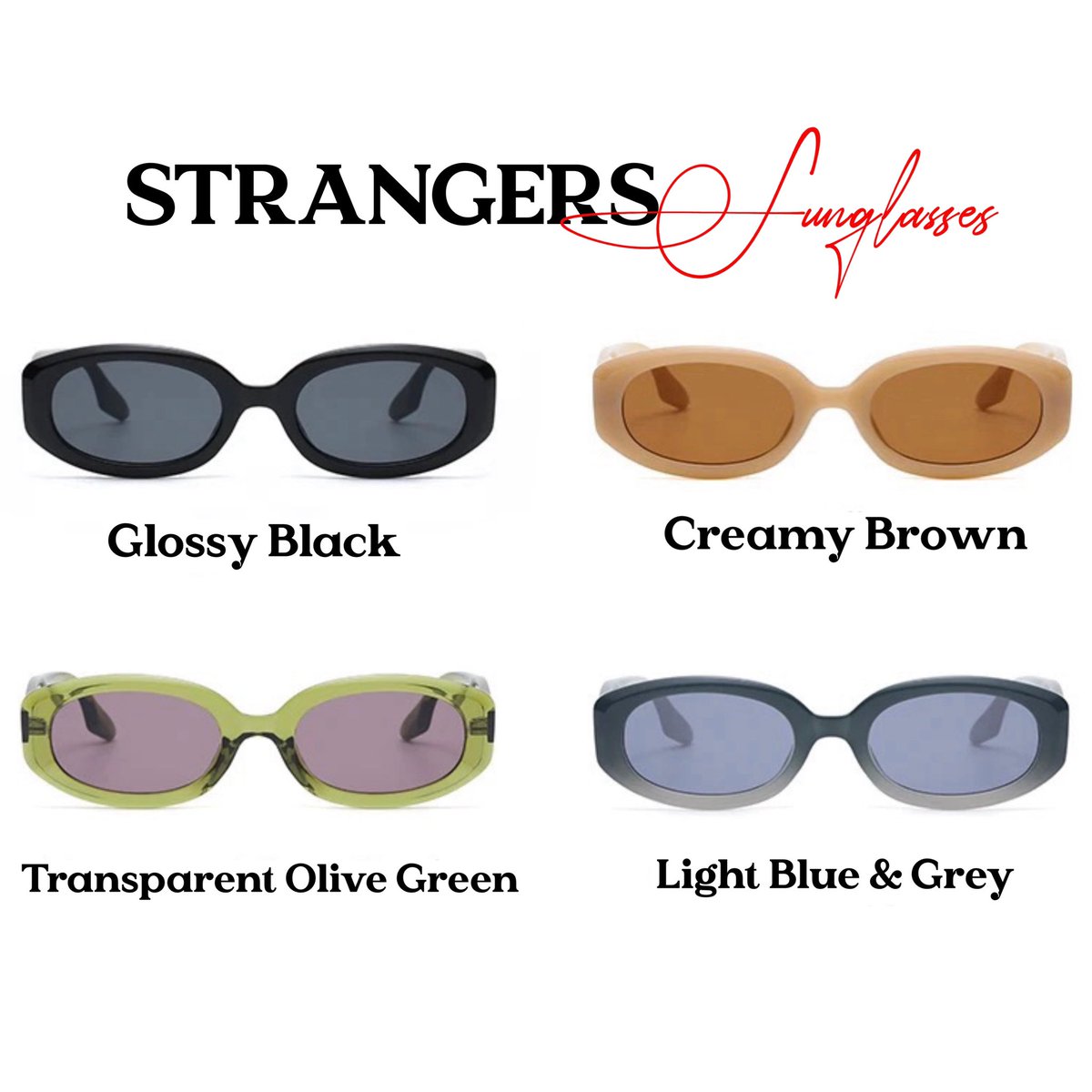 strangerstdku's tweet image. STRANGERS SUNGLASSES 😮‍💨