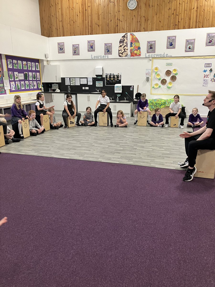 P2T thoroughly enjoyed their drumming session with Infectious Grooves today.