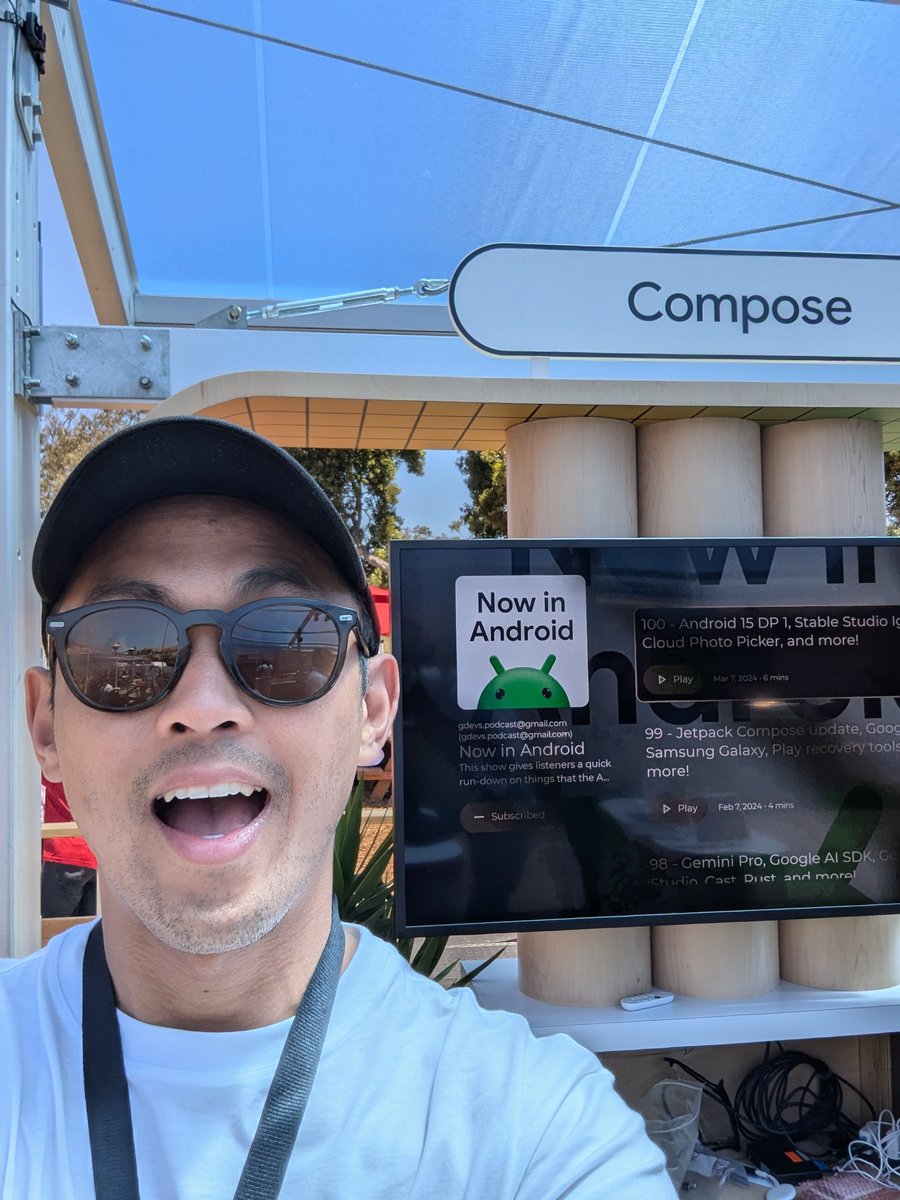 arriolachris's tweet image. I&apos;m at the mobile demo booth at I/O &apos;24. Come talk to me about #JetpackCompose!