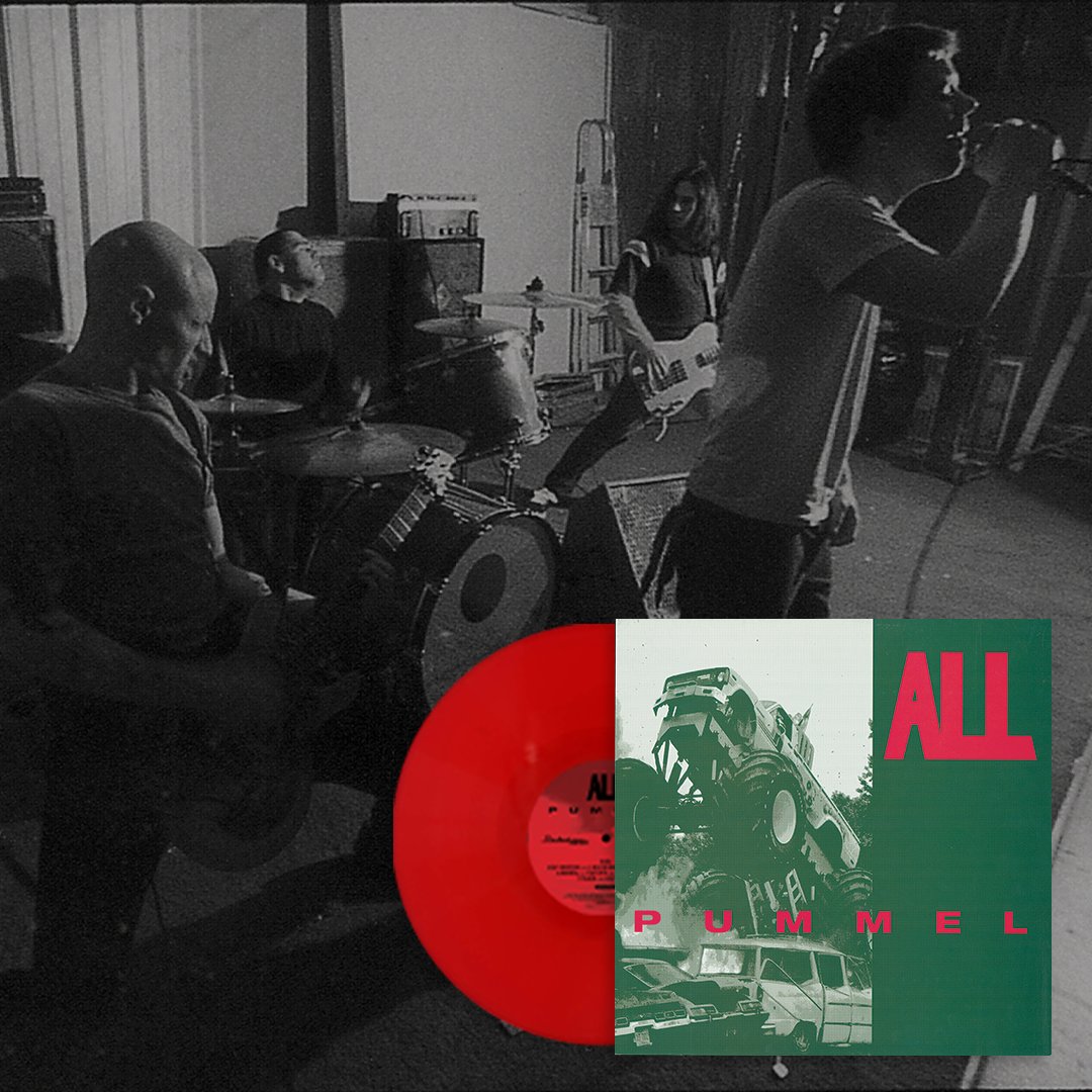 !SHIPPING NOW!

<a href="/ALLtheband/">ALL</a>  - Pummel - 12" Opaque Red Vinyl - ONLY 500 Pressed!

Re-mastered <a href="/BlastingRoom/">The Blasting Room</a> by Jason Livermore &amp; Bill Stevenson. With OG lyric sheet! Order now: 

porterhouserecords.com/store/all/pumm…

#ALL #Descendents #PunkVinyl #vinylcollector #ALLVinyl #DescendentsVinyl #