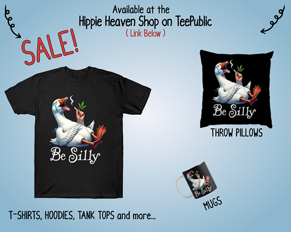 ZendeeDesigns's tweet photo. Check out the new "Weed-Smoking Silly Goose" merch at Hippie Heaven on TeePublic!
https://t.co/2g7oEvBDtT
#stoners #potsmokers #potsmoking #weed #marijuana #goose #silly #tokers #sillygoose #besilly https://t.co/cePlYvda14