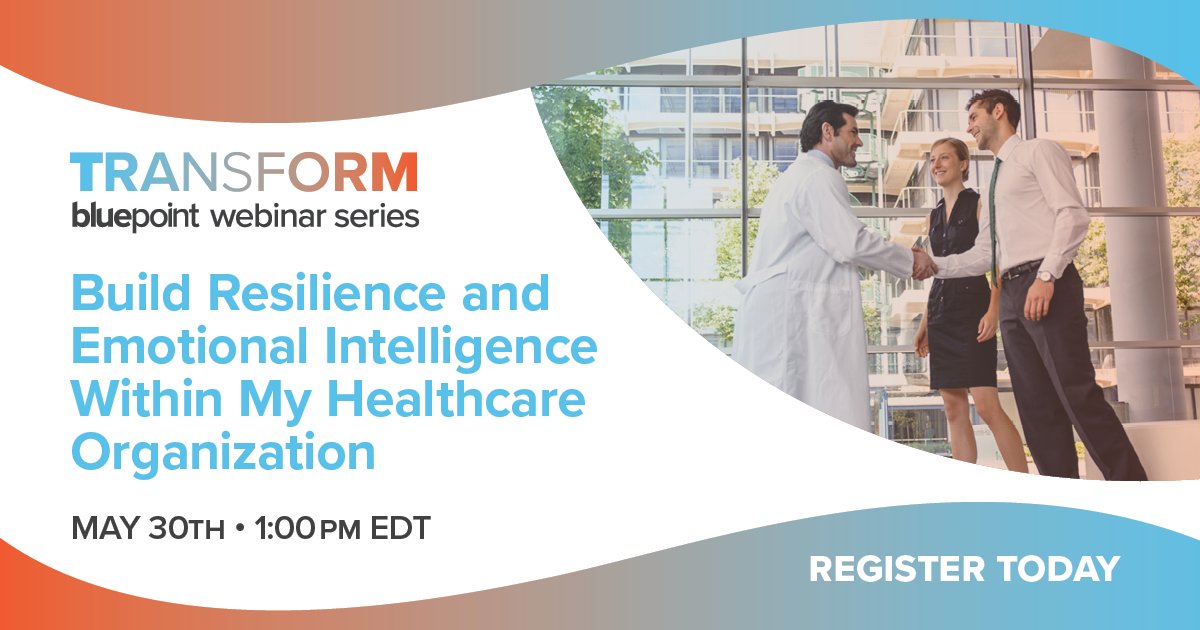Join us on May 30th at 1p.m. EDT for an engaging and interactive webinar to explore the impact of emotional intelligence and resilience within the realm of healthcare leadership. Sign up here: bit.ly/3wjBBi9 #HealthLeaders #EmotionalIntelligence #Leadership #Resilience
