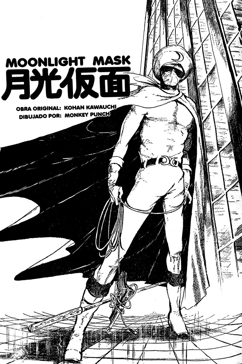 𝐌𝐨𝐨𝐧𝐥𝐢𝐠𝐡𝐭 𝐌𝐚𝐬𝐤 Este fue un manga de 3 capítulos del