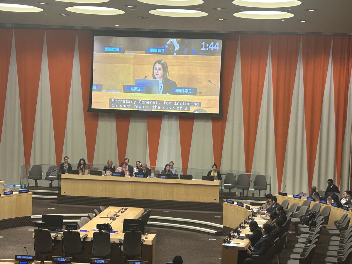 #ECOSOC, 🇦🇱 expressed support for 🇺🇳 RC system & the need for predictable funding for the UNDS.  #Albania is one of the first MS to implement “Delivering as One” and reiterates its committed towards the advancement of the SDGs