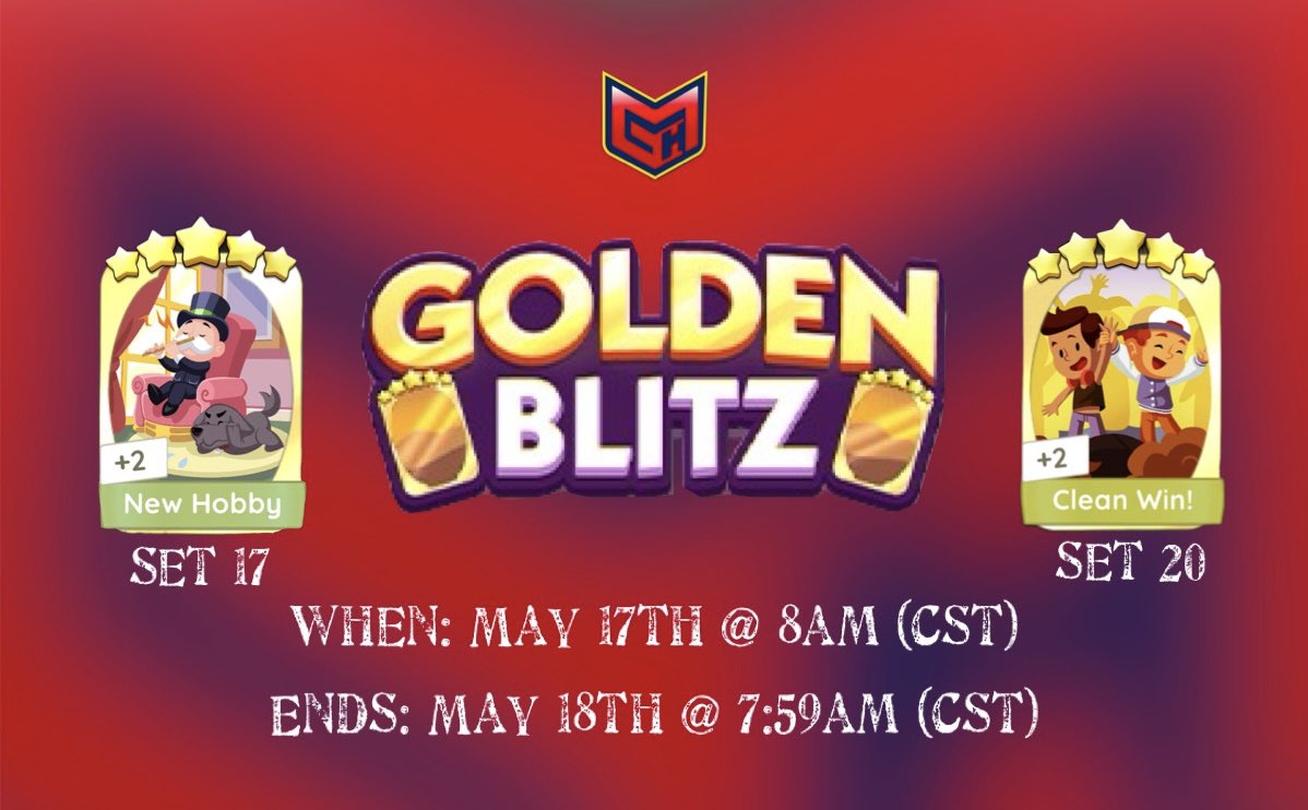 ❗️2nd Golden Blitz Incoming❗️
#MonopolyGo #Monopoly