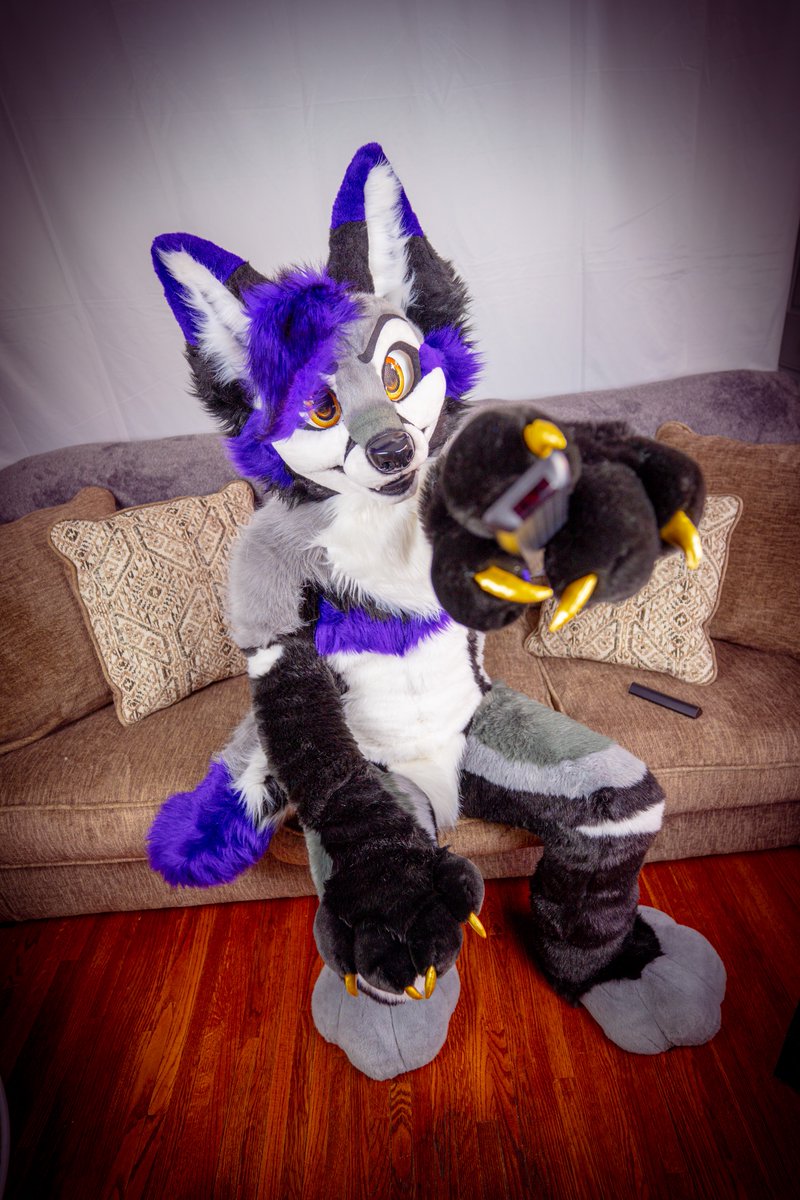 What show are we watching? 📺

📸 @Epsole_The_Folf 
#furry #fursuit #tvshow