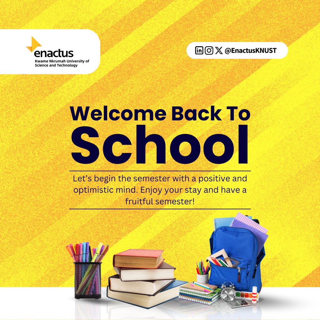 Welcome back to school ✨
#weallwin #nextgenleaders #enactus