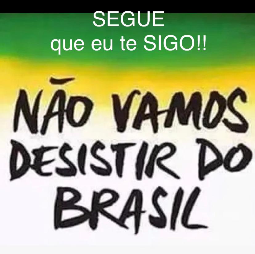 #DIREITAforteUNIDA🇧🇷 @MarcelodeMarco2 @Tuca631510 @leobrangel1 @genelopes1 @NLutizzoff @EranikMartins @RosaGalvo1 @rose_galvao77 @Zeno_Mello @Aniston86911941 @vdrod70 @FusaroZila @LenaCoelho10 @XinhaMessias @ivombarreto @DcioAraujo2 @NasatoLuiz @matheuscadorin @socarodrigues