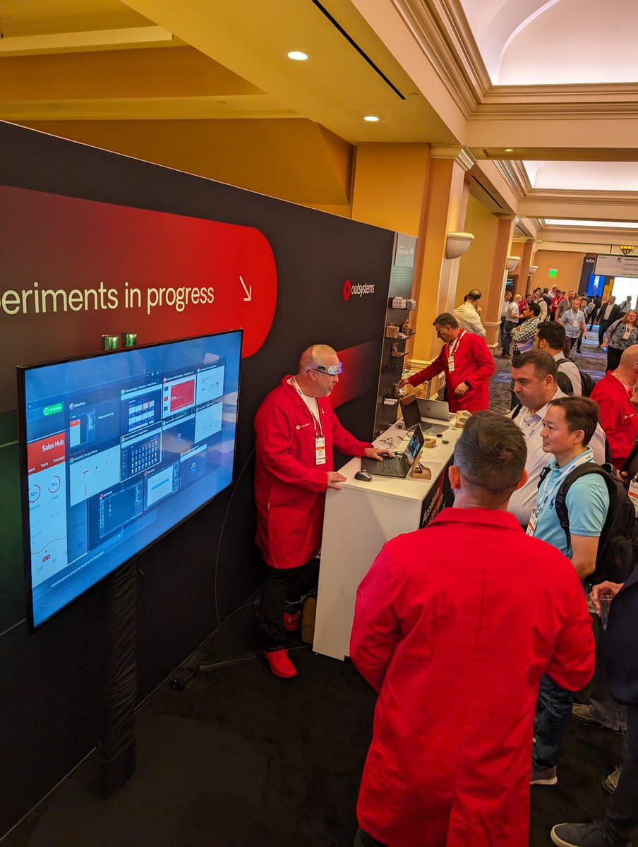 OutSystems's tweet image. We&apos;re excited to be at #GartnerAPPS this week in Las Vegas! Visit our App Lab for a close-up look at our new AI Agent Builder. bit.ly/3JnEwZX