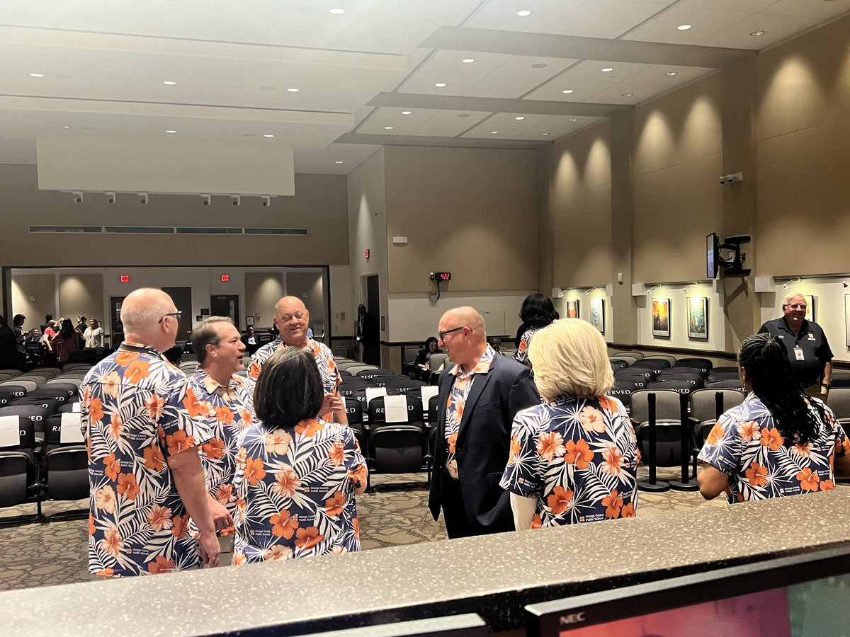 @OCPSnews Magnum PI has entered the building! Any/all quotes from the 80’s hit show welcomed for tonight’s board meeting!